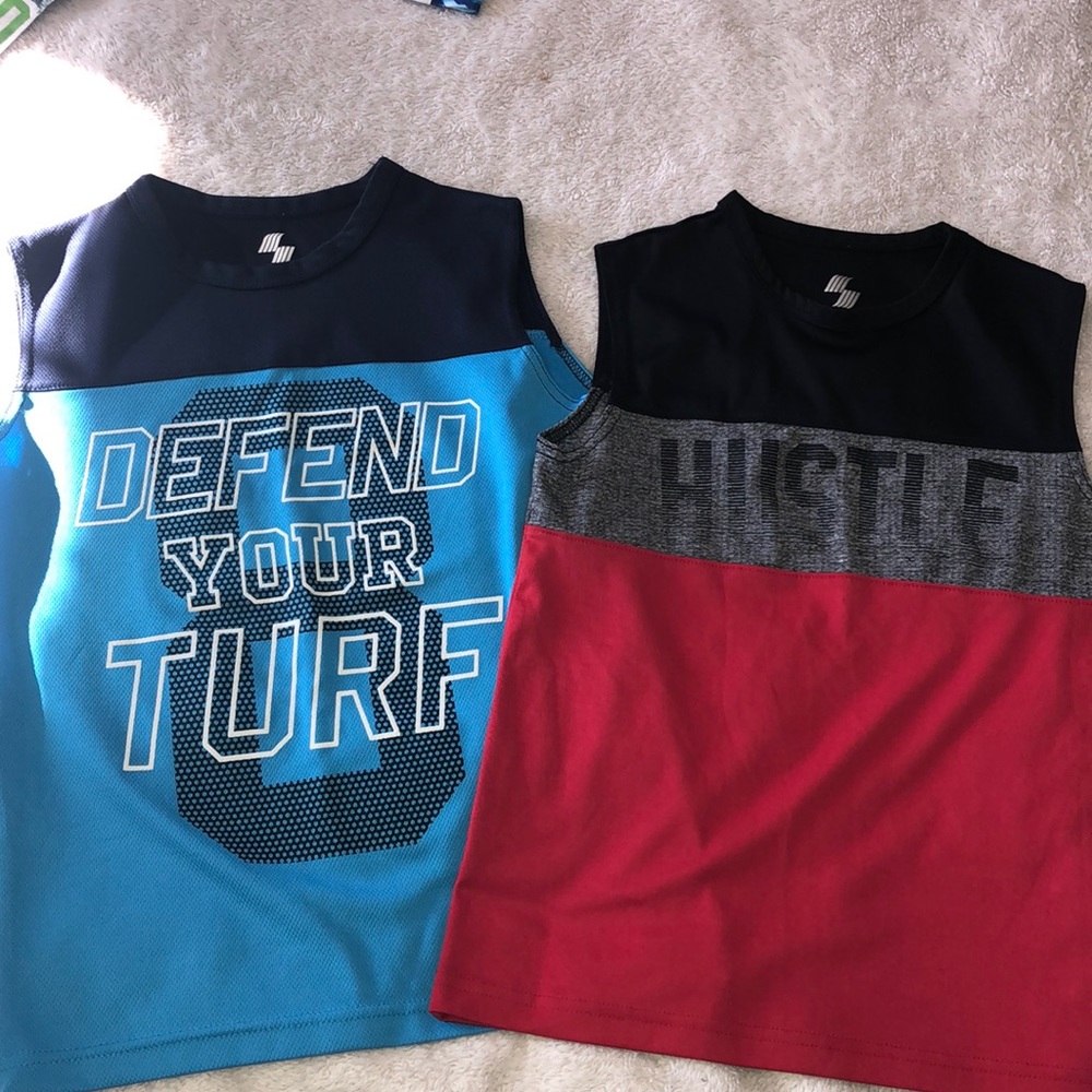 Boy’s muscle tanks
